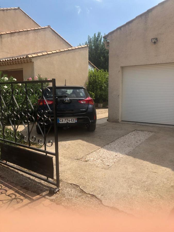 Les Amandiers Abeilhan Bagian luar foto