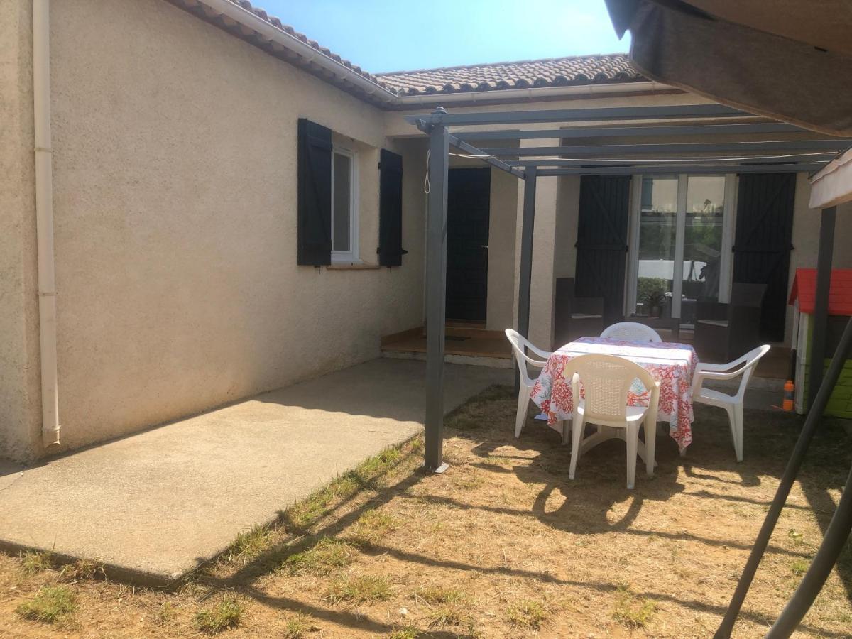 Les Amandiers Abeilhan Bagian luar foto